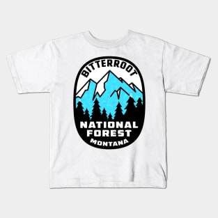 Bitterroot National Forest Montana Kids T-Shirt